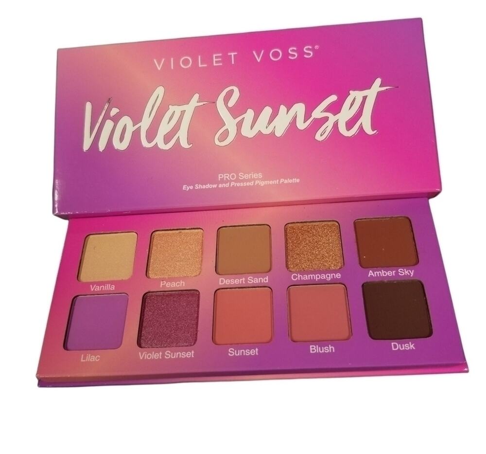 Violet Voss Violet Sunset Eye Shadow & Pressed Pigment Palette NEW